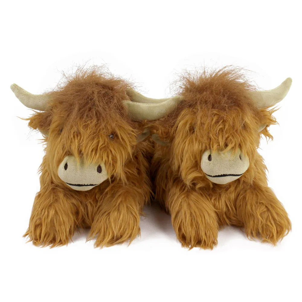 Highland Cattle Slippers