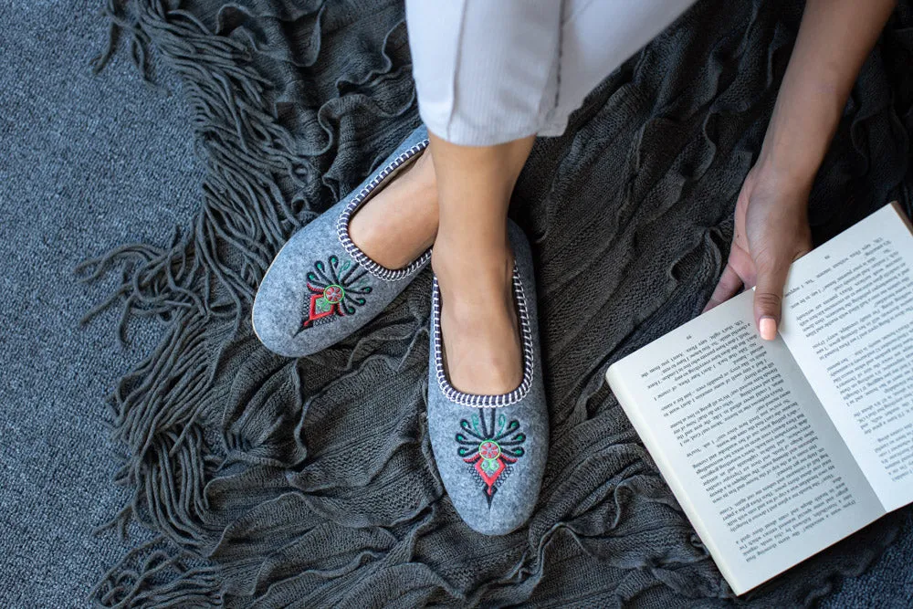 Highlander Felt Slippers