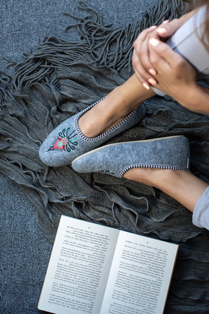 Highlander Felt Slippers
