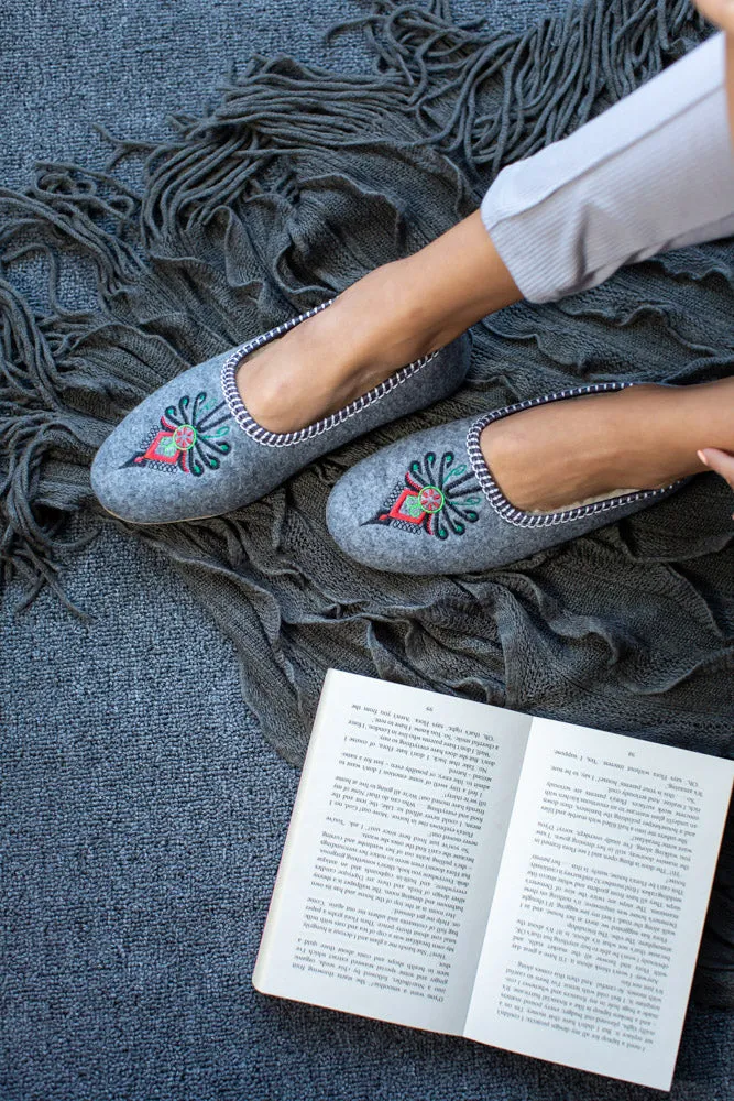 Highlander Felt Slippers