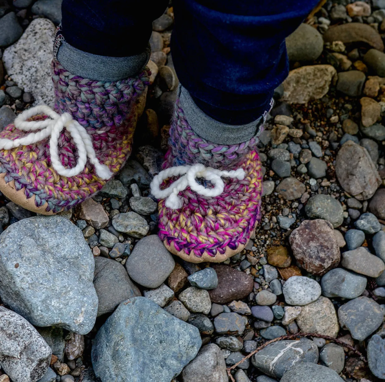 Huddy Buddies Deliah Knitted Baby Shoes: Sizes 0M to 2Y