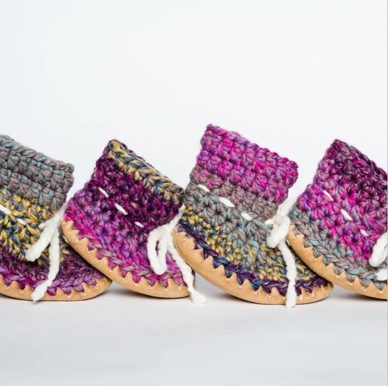Huddy Buddies Deliah Knitted Baby Shoes: Sizes 0M to 2Y