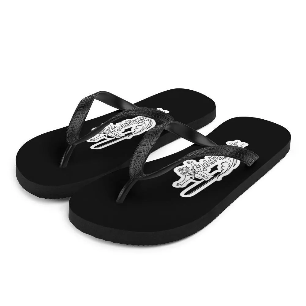 I'm OLDSTIPATED Too Old To Give A Sh***! Flip-Flops