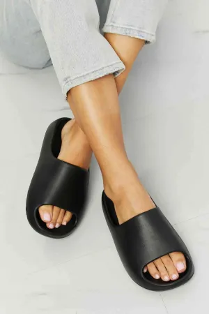 In My Zone Slides in Black