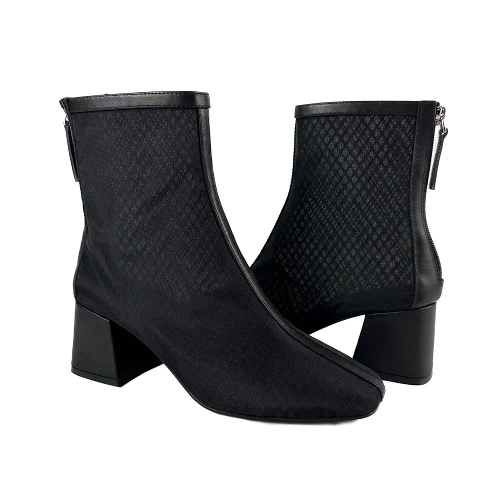 Intentionally Blank - Century (Black Leather Mesh)