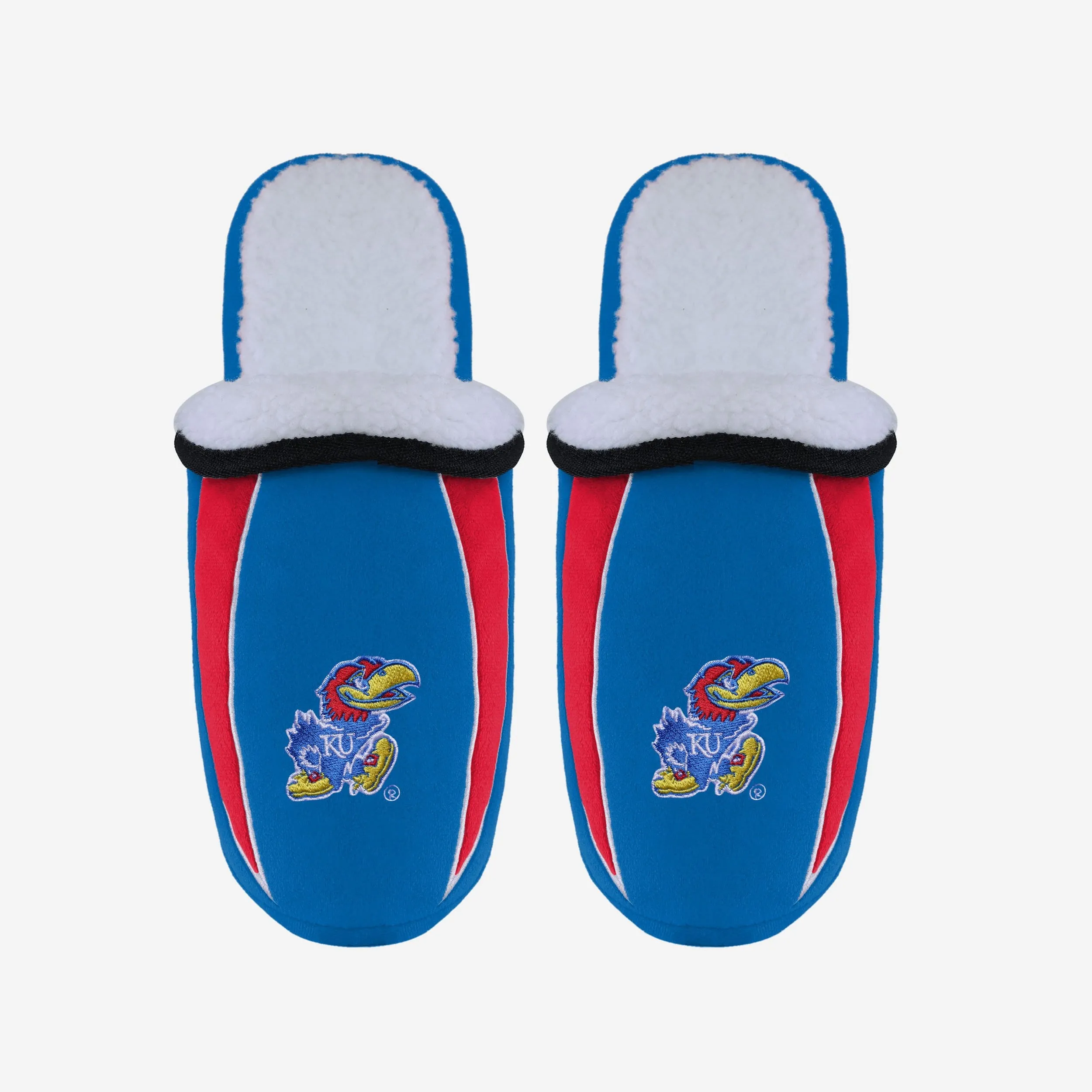 Kansas Jayhawks Sherpa Slide Slipper