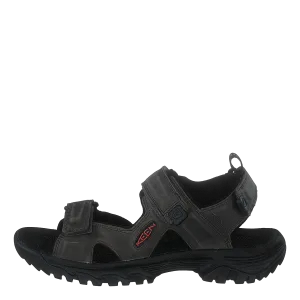 Ke Targhee Iii Open Toe Sandal Grey-black
