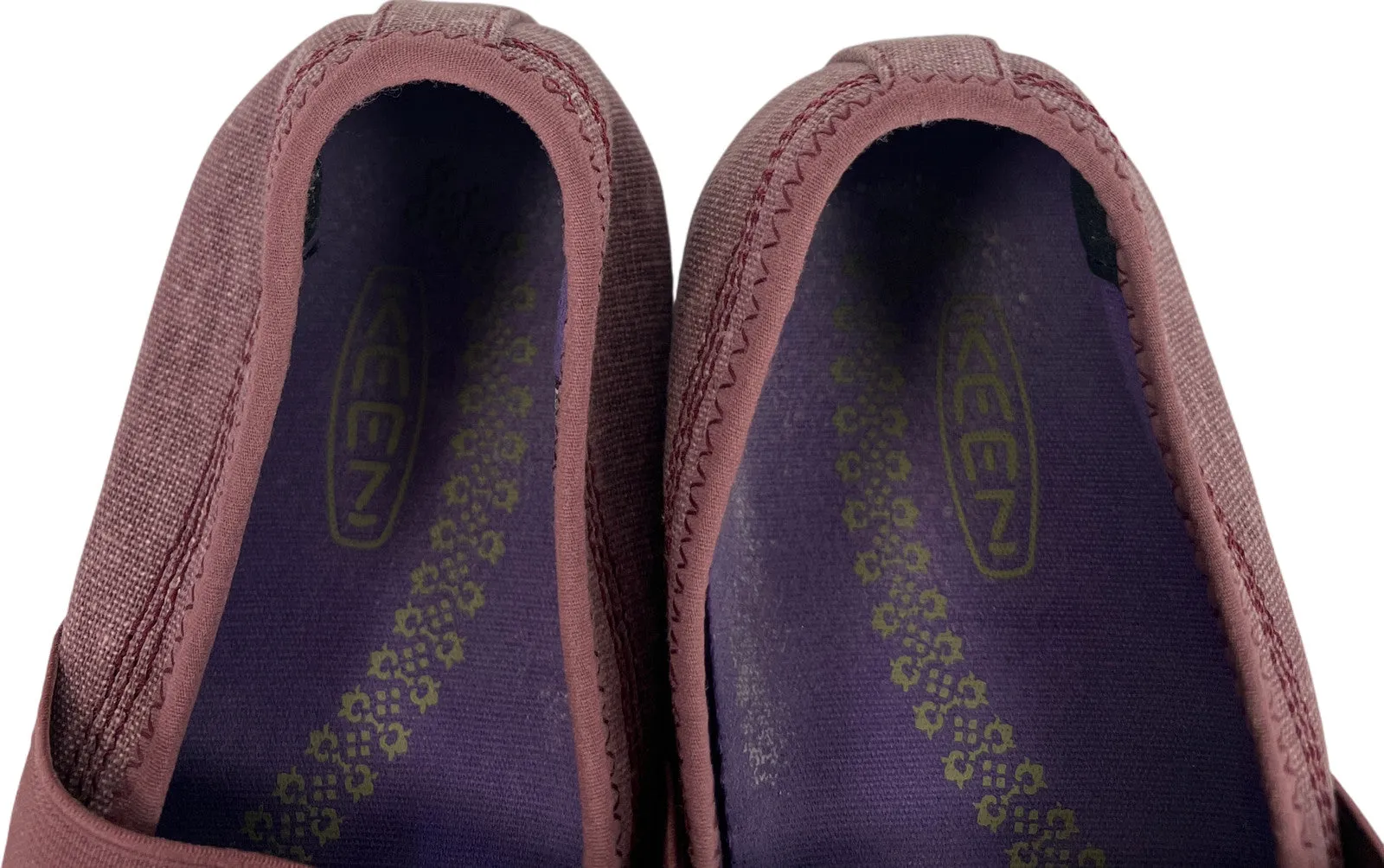 Keen Women’s Purple Sienna Canvas Mary Jane Walking Shoes - 10