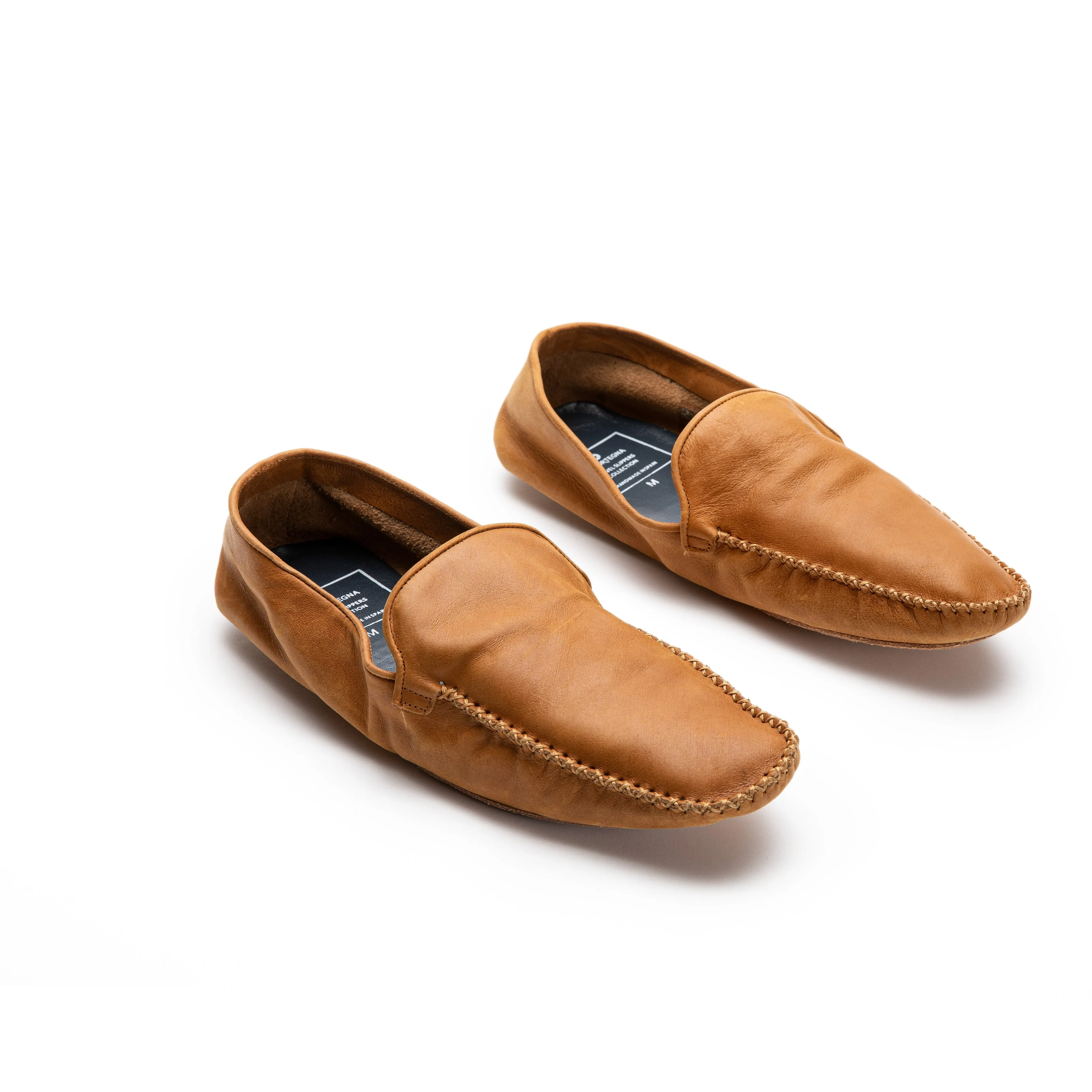 La Portegna Rodrigo Piel Ocre Slipper
