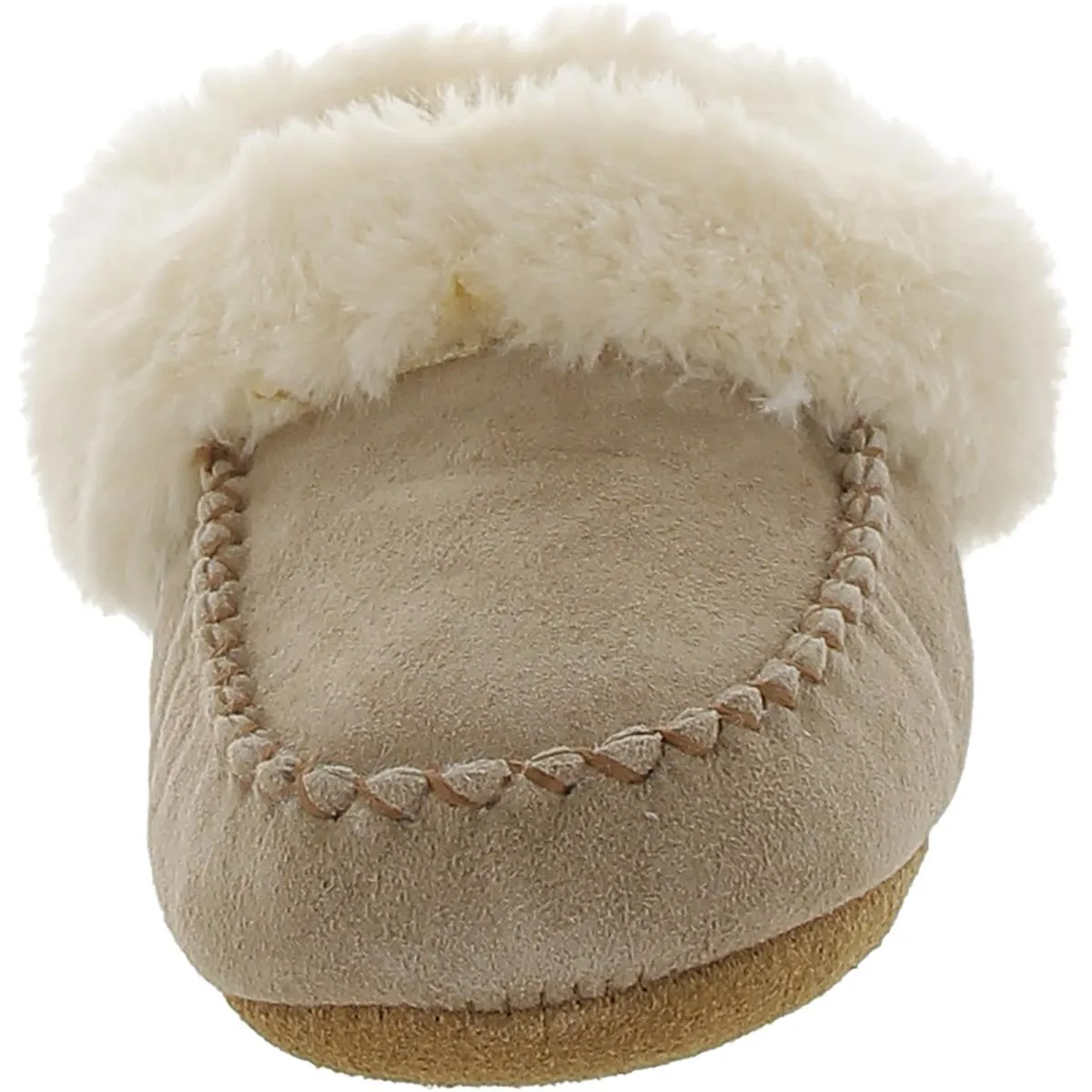 Lamo Womens Australian Bootie II Suede Faux Fur Lined Moccasin Slippers