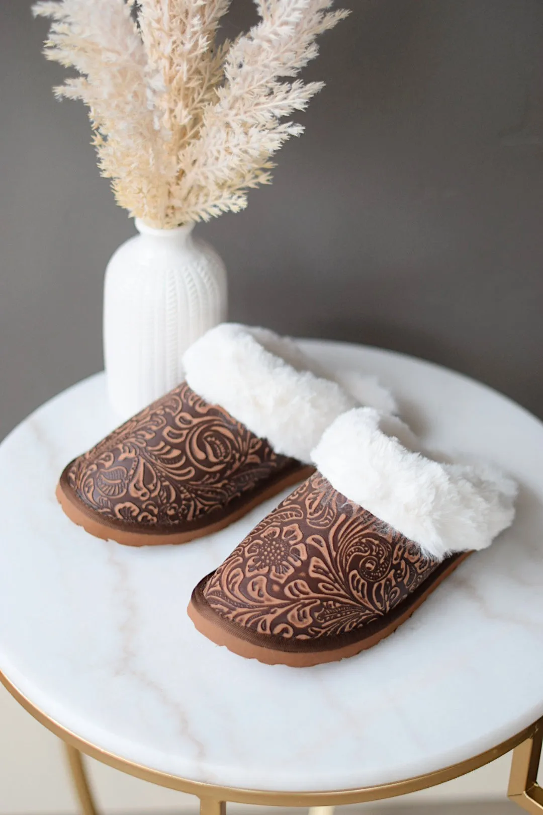 Leather Slippers