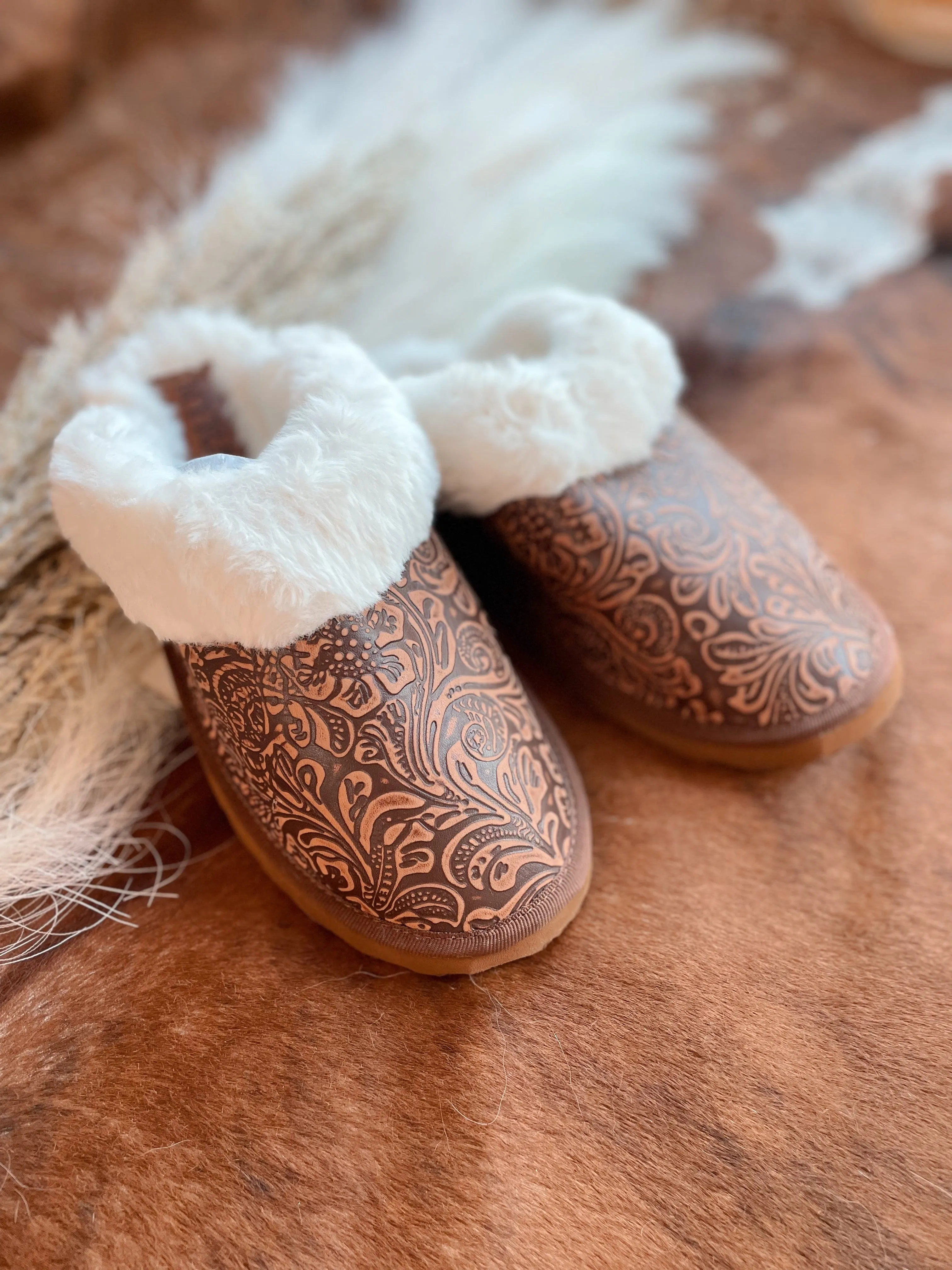 Leather Slippers