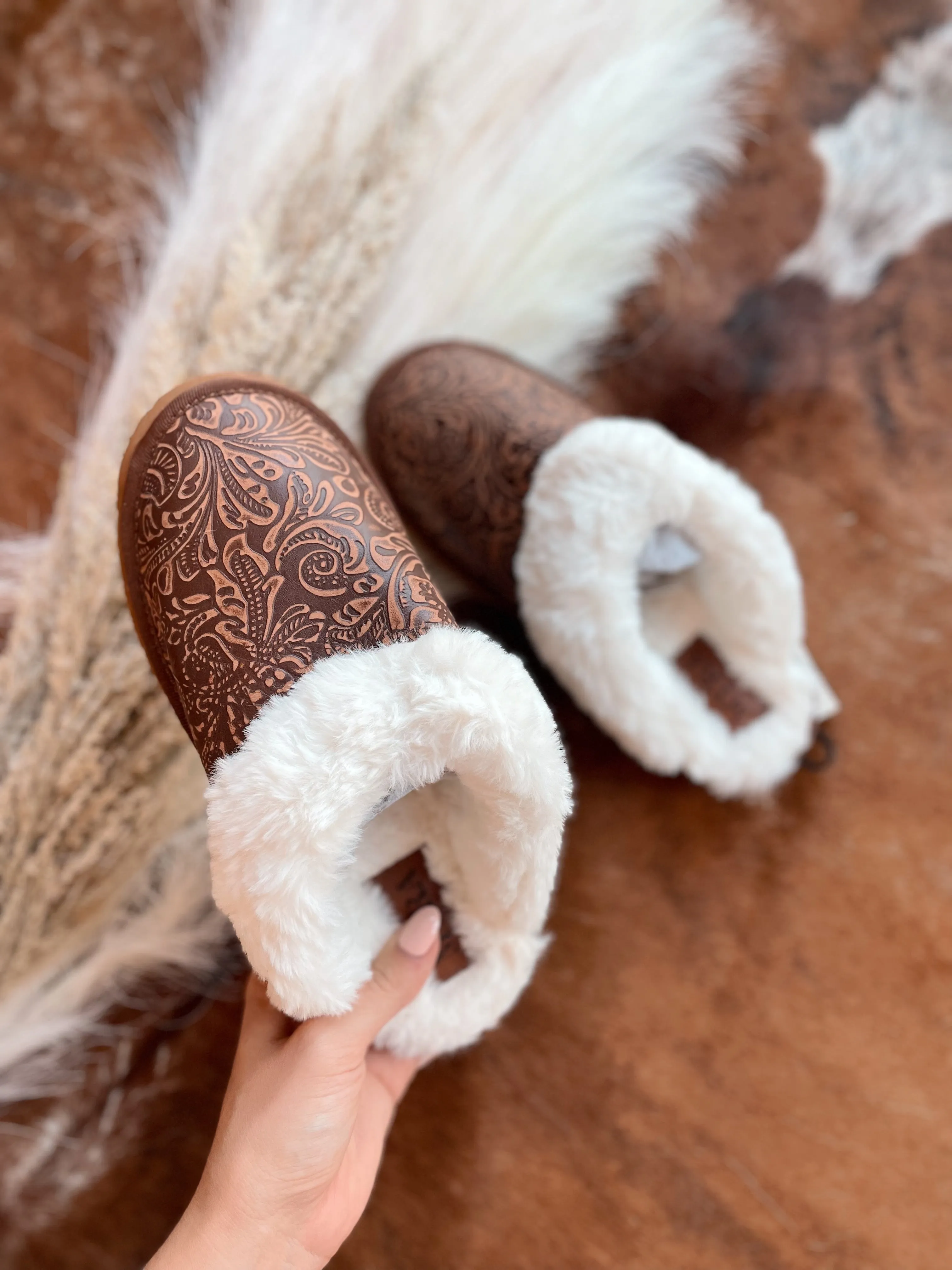 Leather Slippers