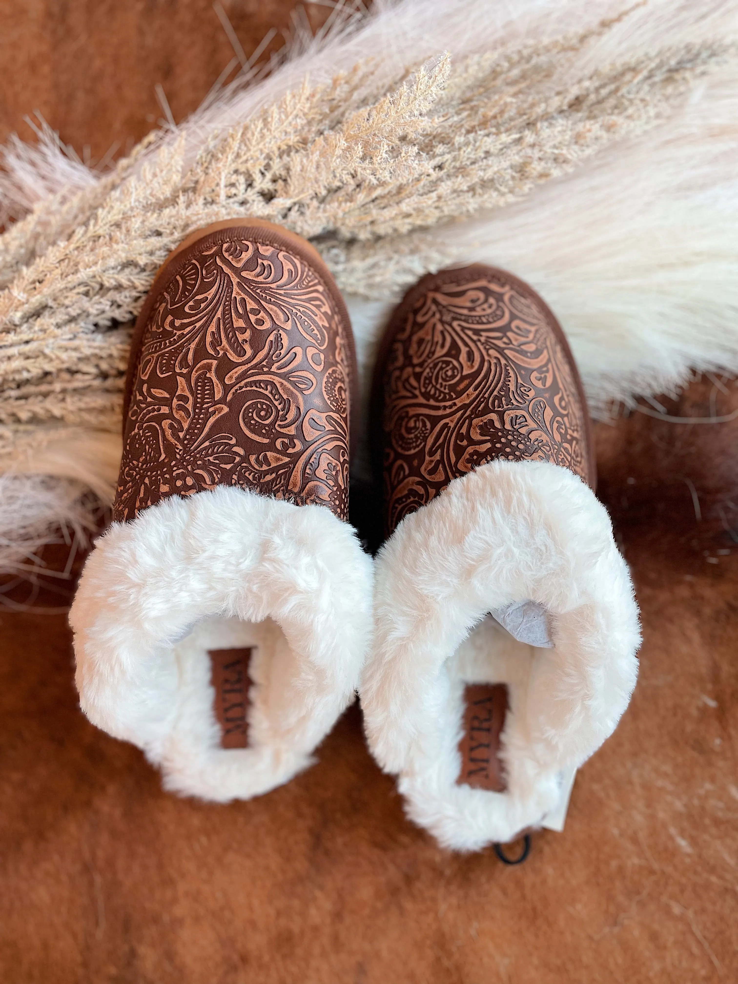 Leather Slippers