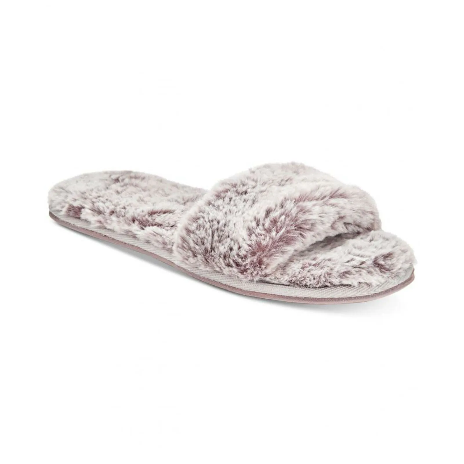 Lemon Women's Faux-Fur Slide Slippers. L-9054