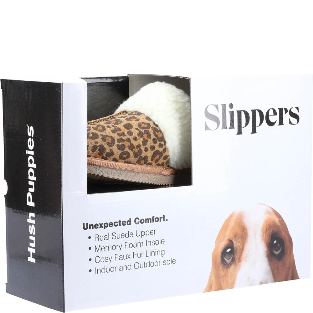 Leopard Print Arianna Mule Slippers