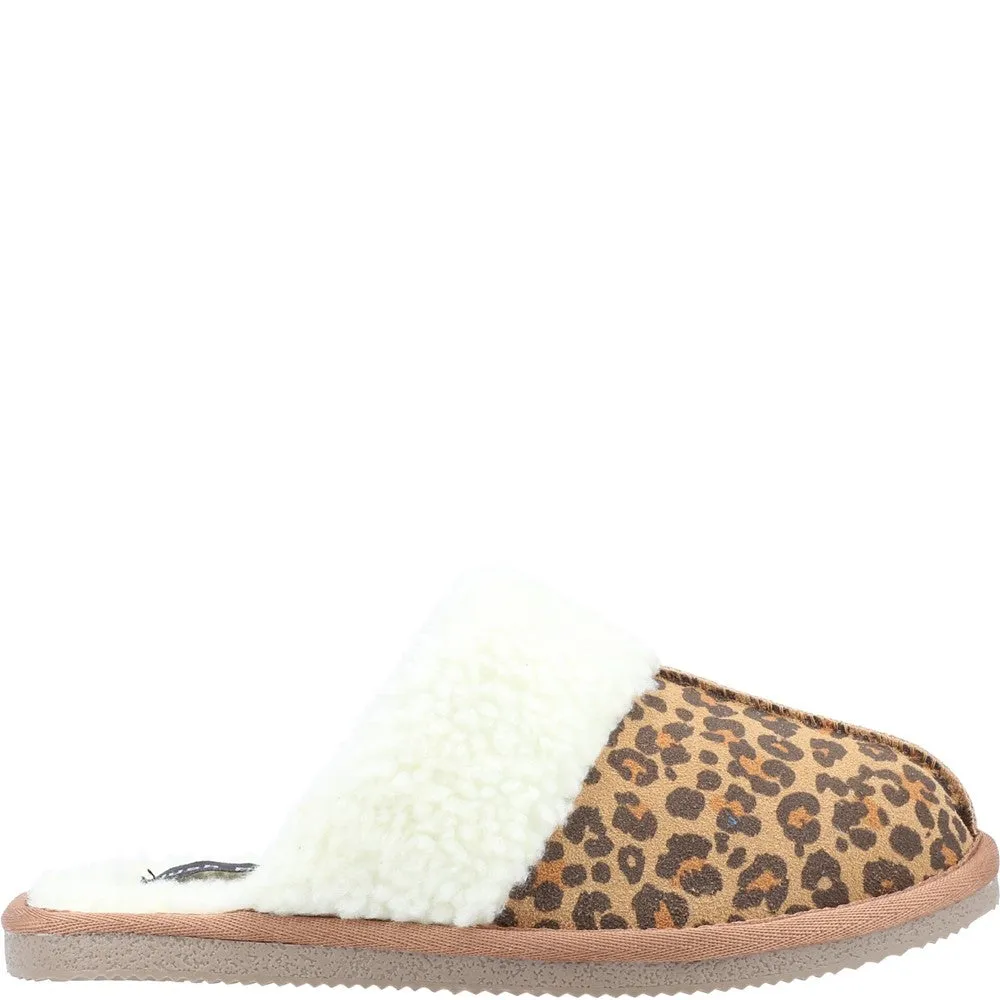 Leopard Print Arianna Mule Slippers