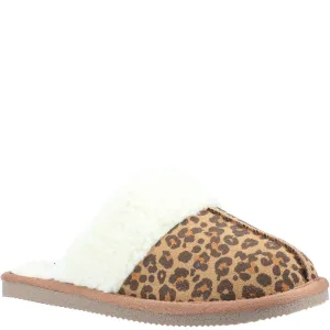 Leopard Print Arianna Mule Slippers