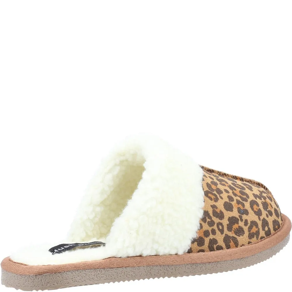 Leopard Print Arianna Mule Slippers
