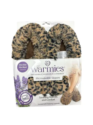 Leopard Warmies Slippers