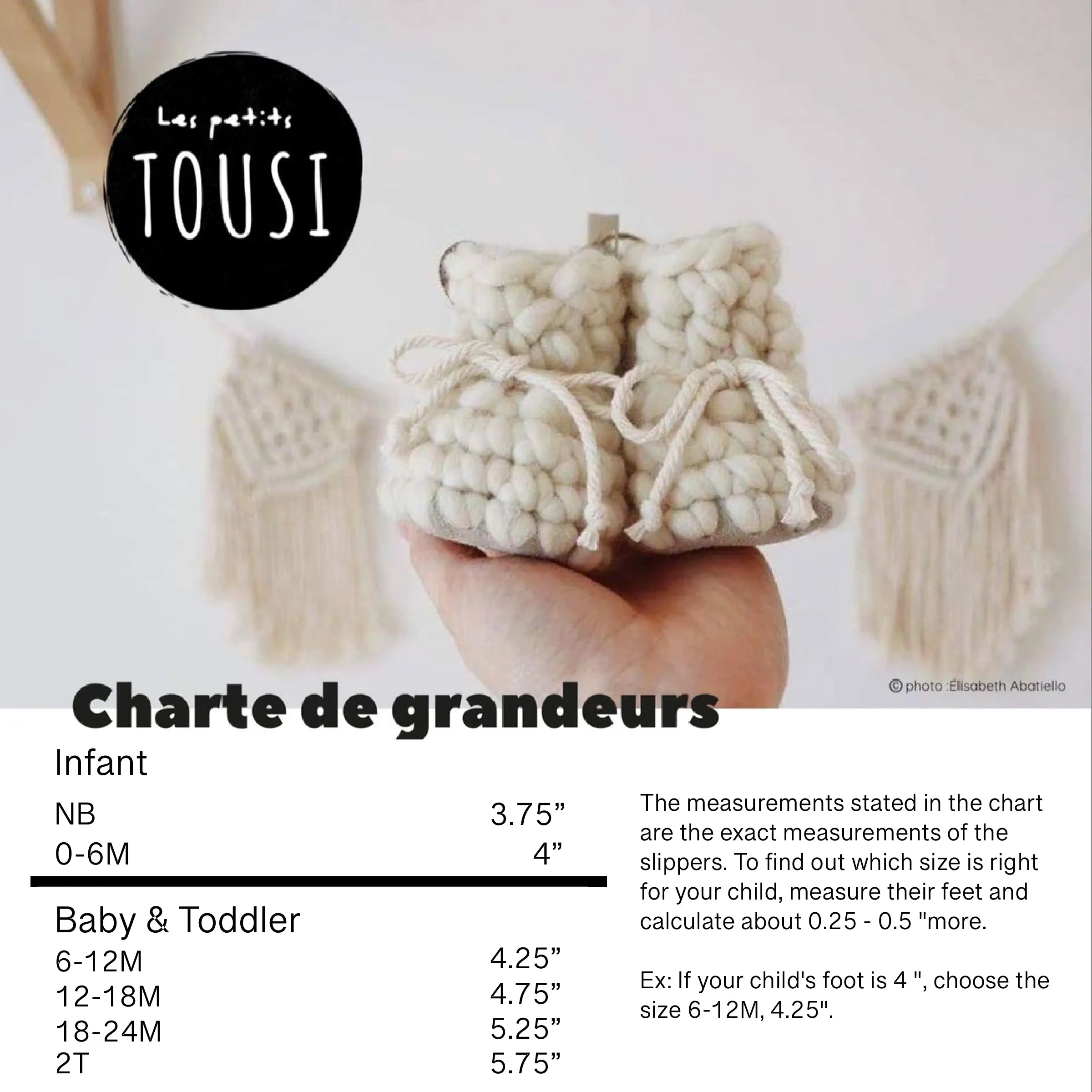 Les Petits TOUSI - Cream