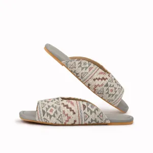 Loom - Boho Peep Toe Slippers