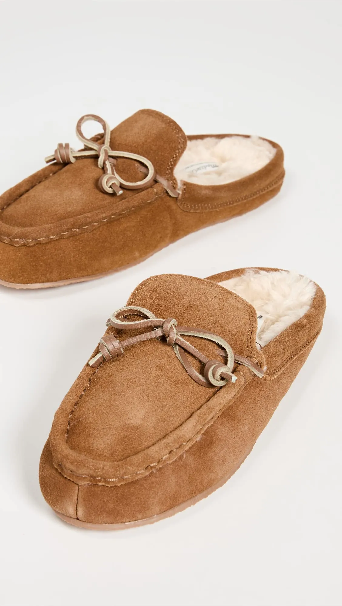 Madewell Suede Moccasin Scuff Slippers Dried Cedar 5 M