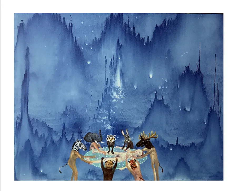 Mary DeVincentis, "Therian Baptism"