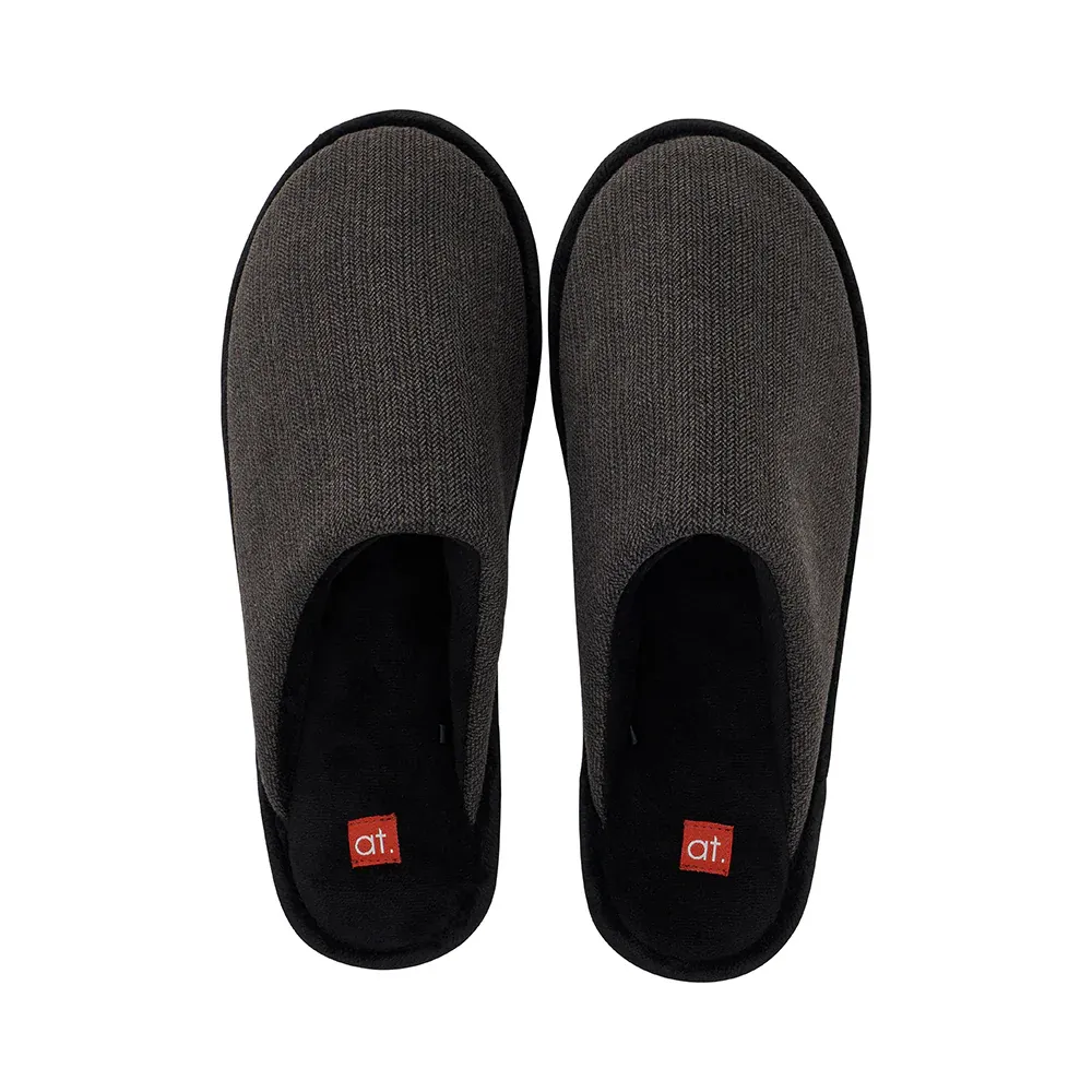 MEN'S COSY SLIPPER CHARCOAL M/L