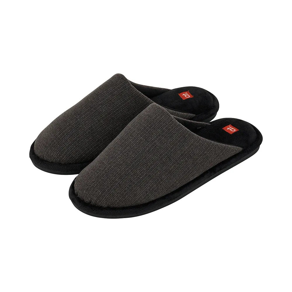 MEN'S COSY SLIPPER CHARCOAL M/L