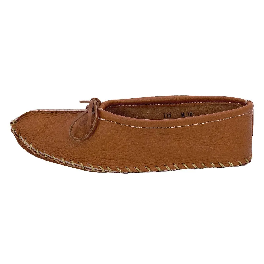Men's Earthing Moccasins Minimalist Buffalo Hide