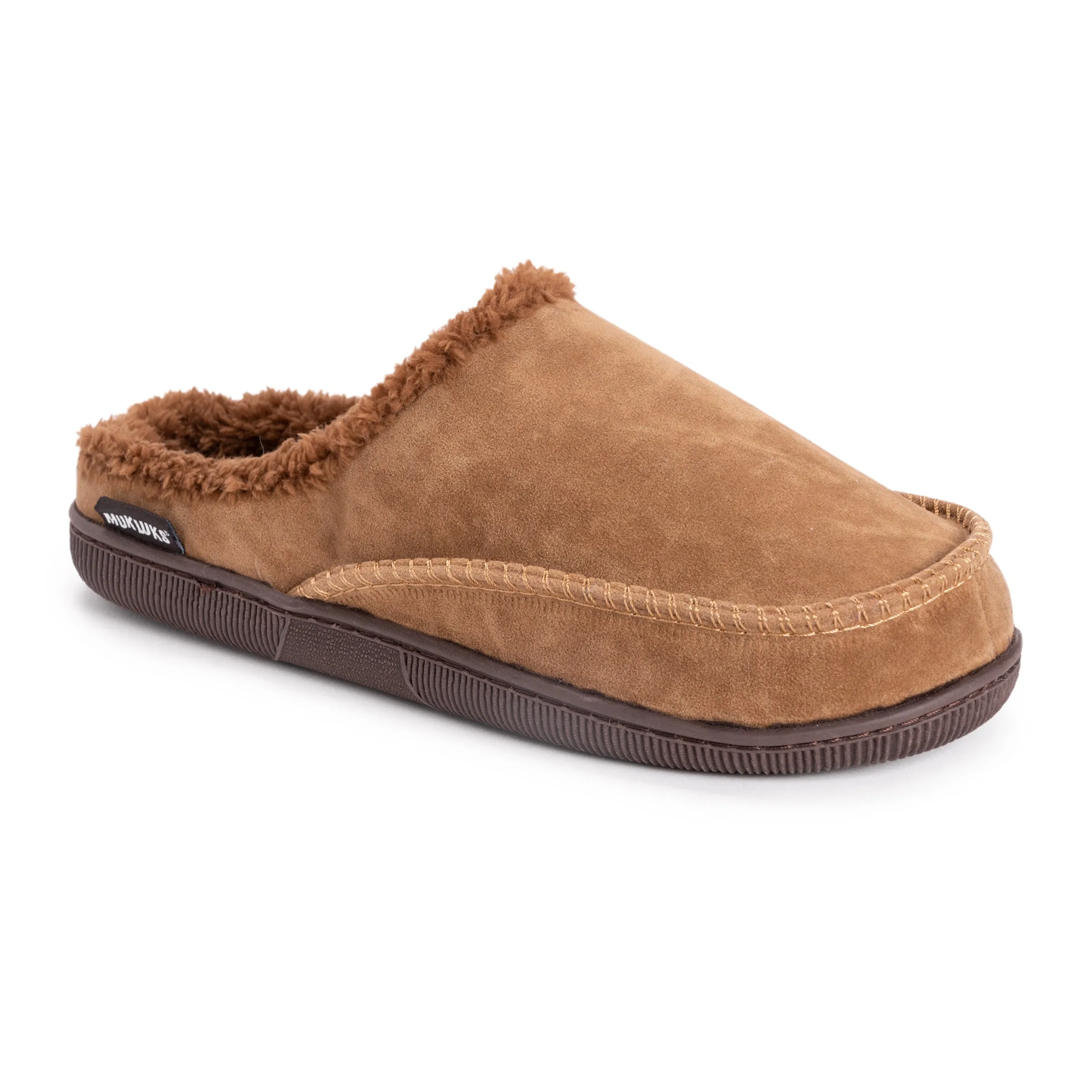 Men's Faux Suede Clog Slippers
