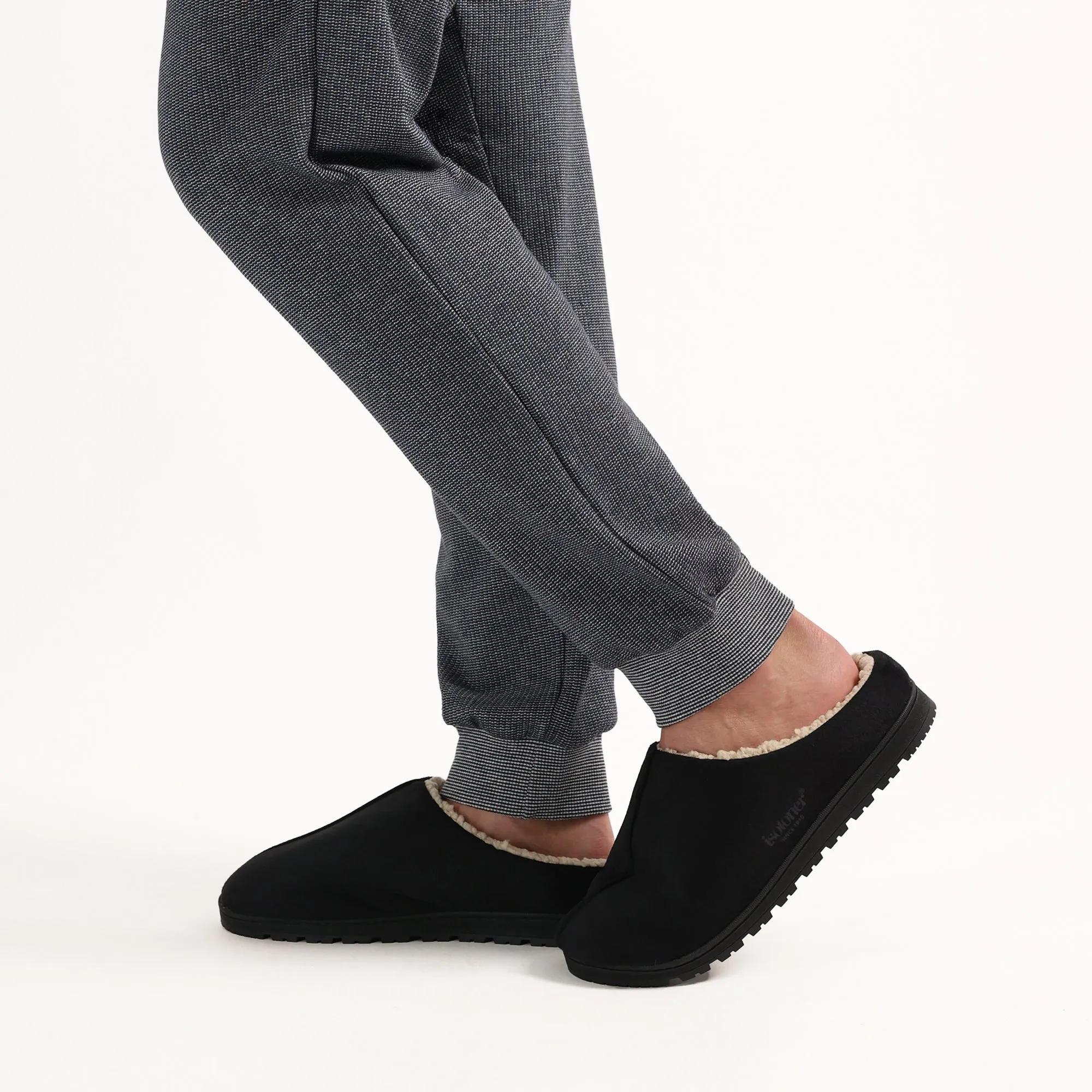 Men's Microsuede Rory Clog Slipper with Gel Infused Memory Foam