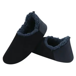 Mens Navy CB Corduroy Slippers