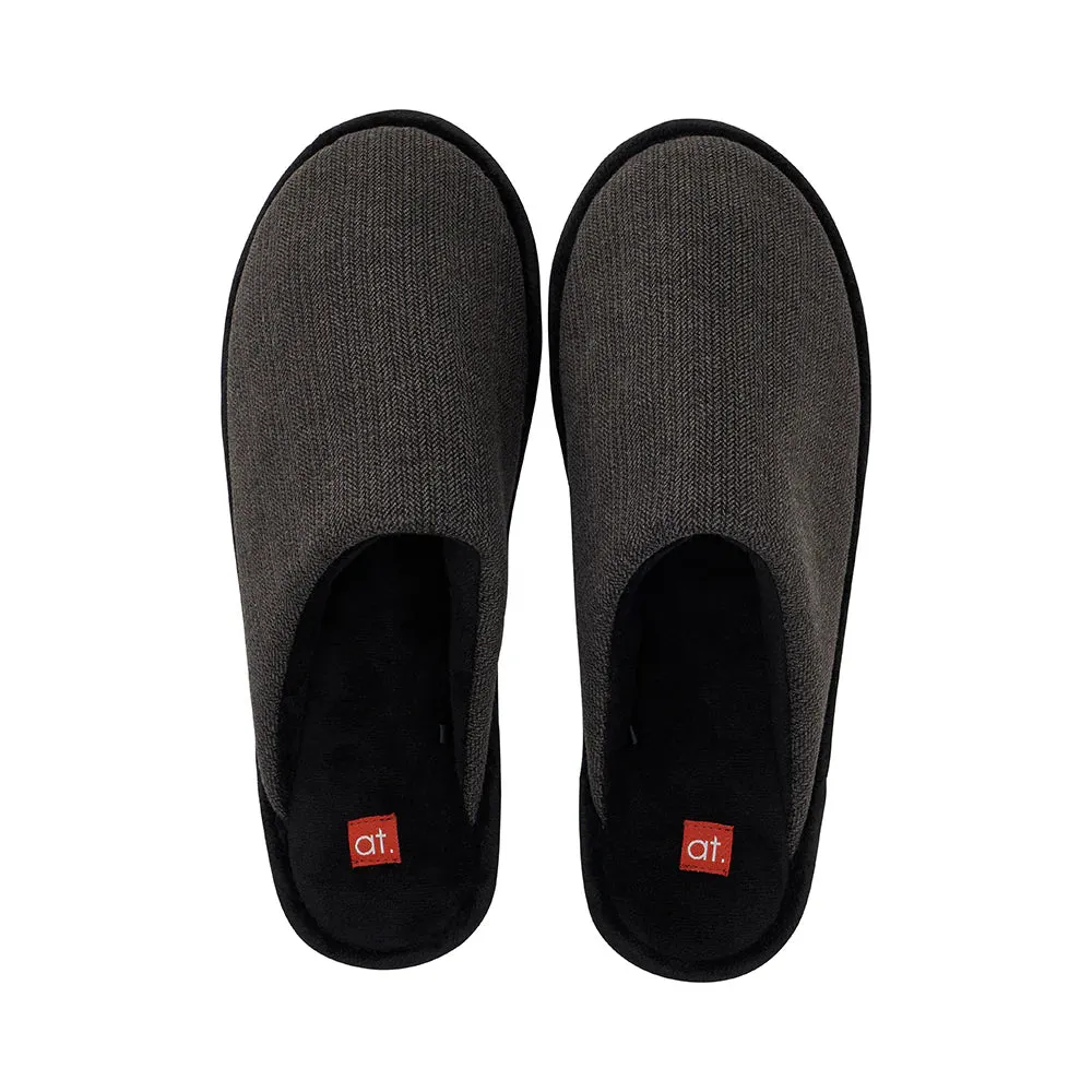 Men's Slippers - Charcoal