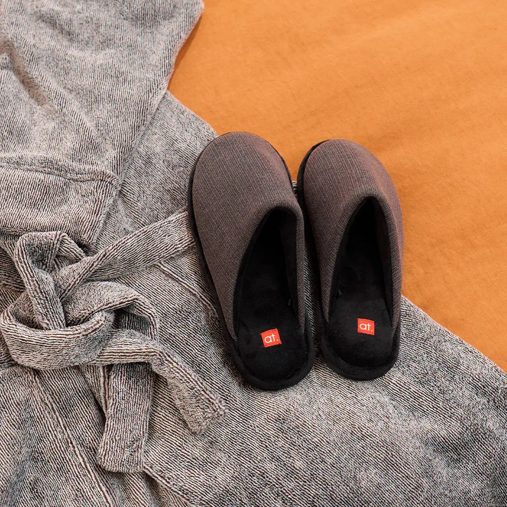 Men's Slippers - Charcoal