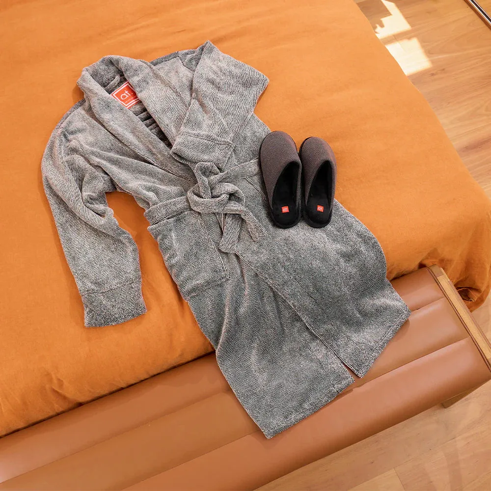 Men's Slippers - Charcoal
