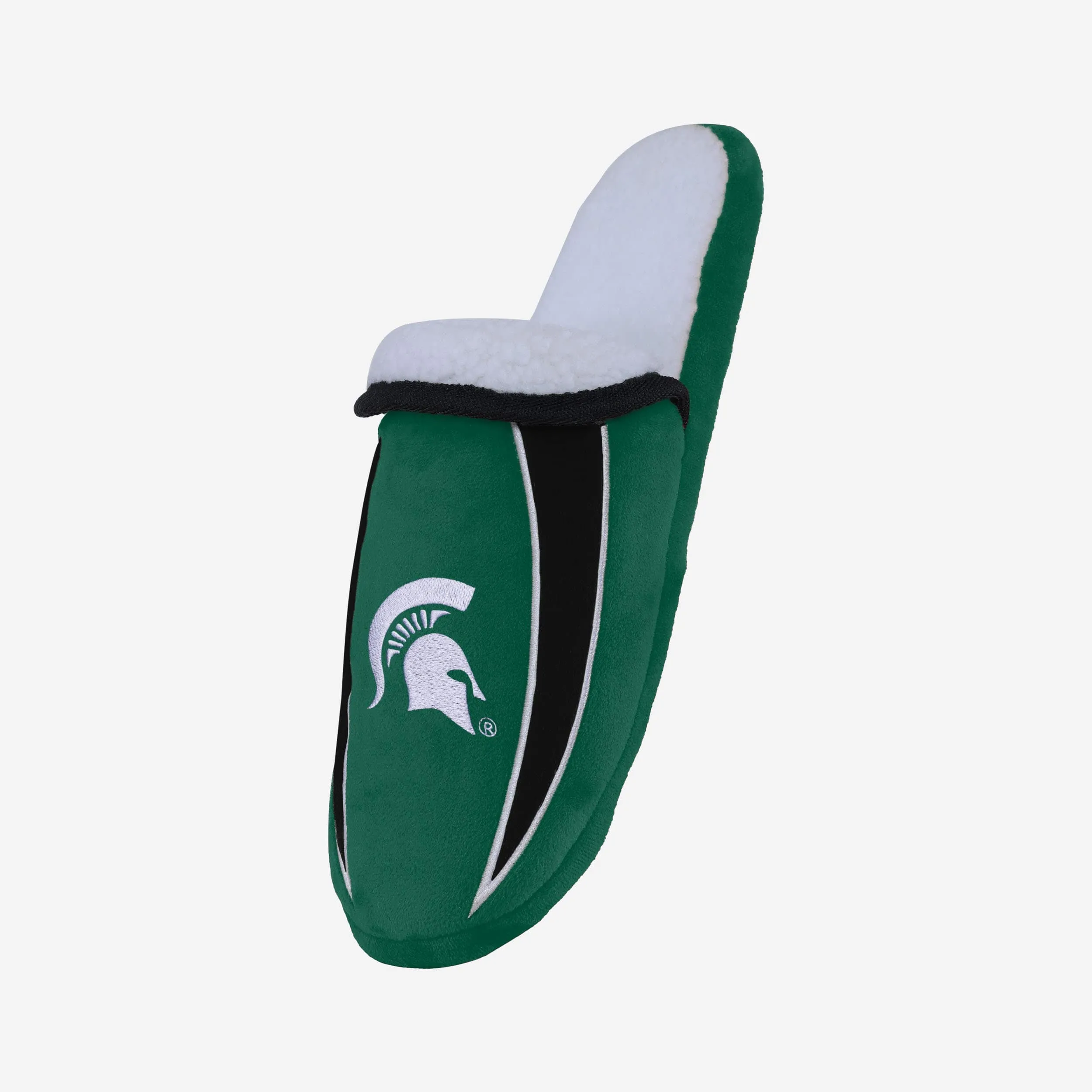 Michigan State Spartans Sherpa Slide Slipper