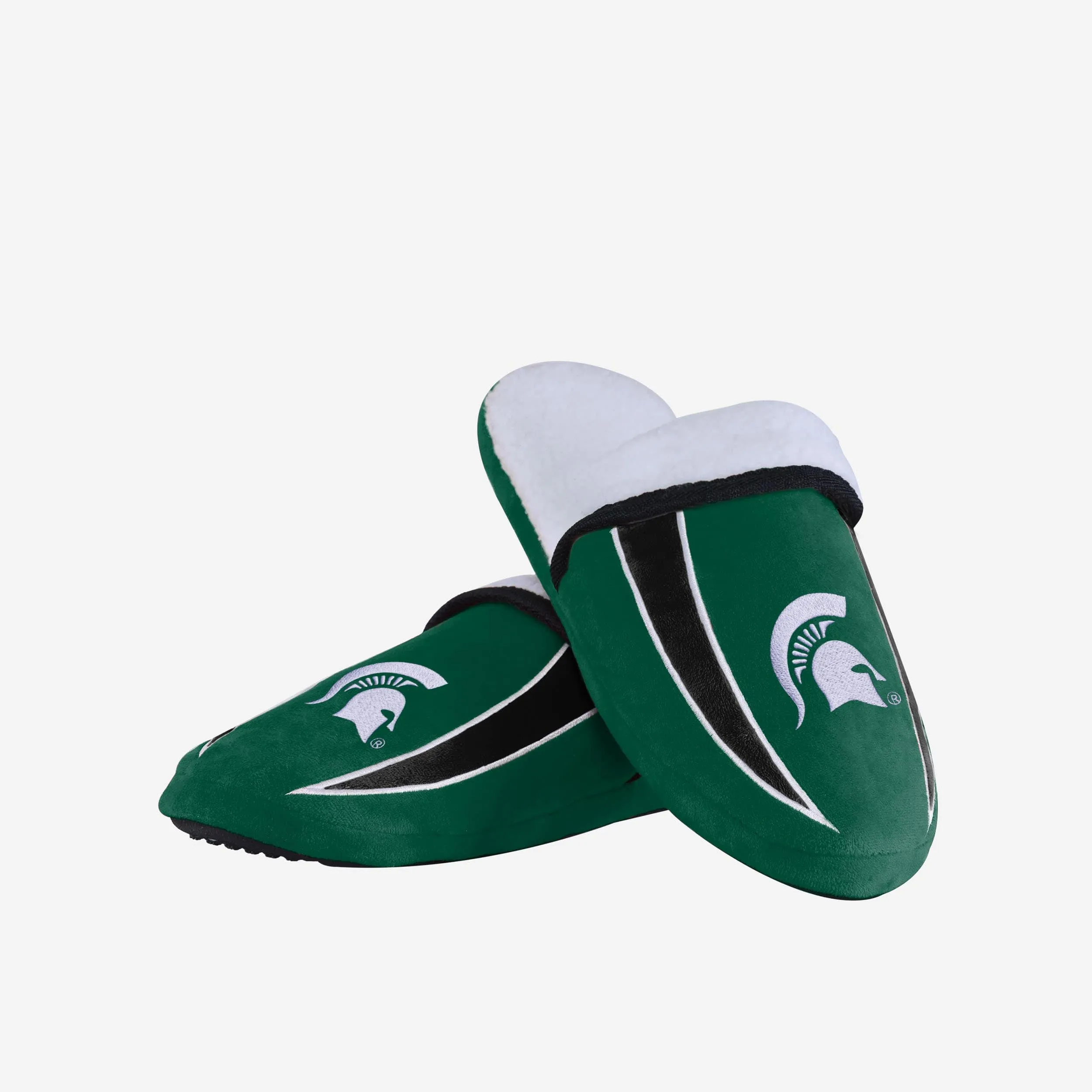 Michigan State Spartans Sherpa Slide Slipper