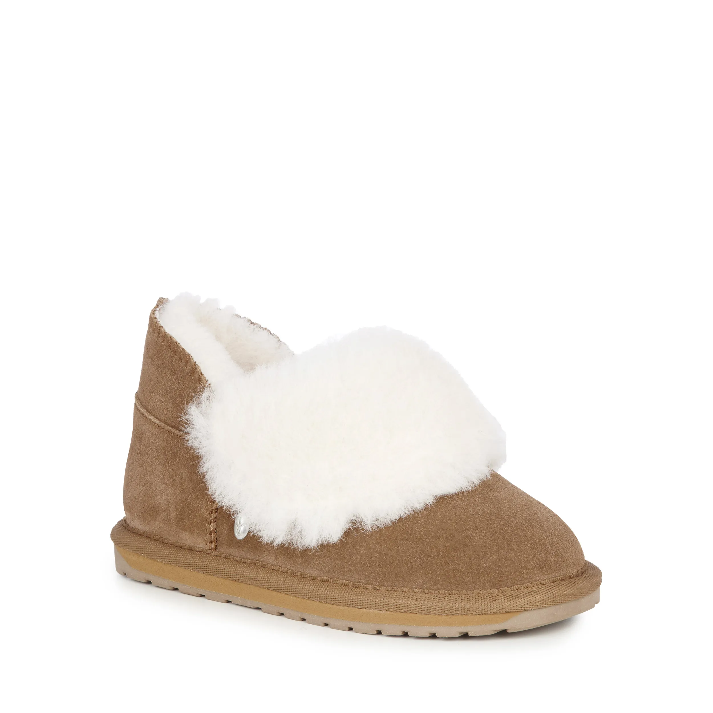 Mintaro Kids Chestnut Slippers