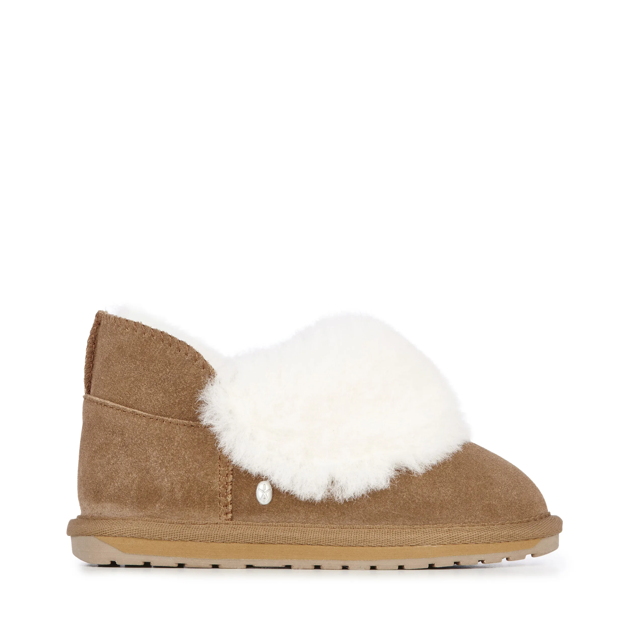 Mintaro Kids Chestnut Slippers