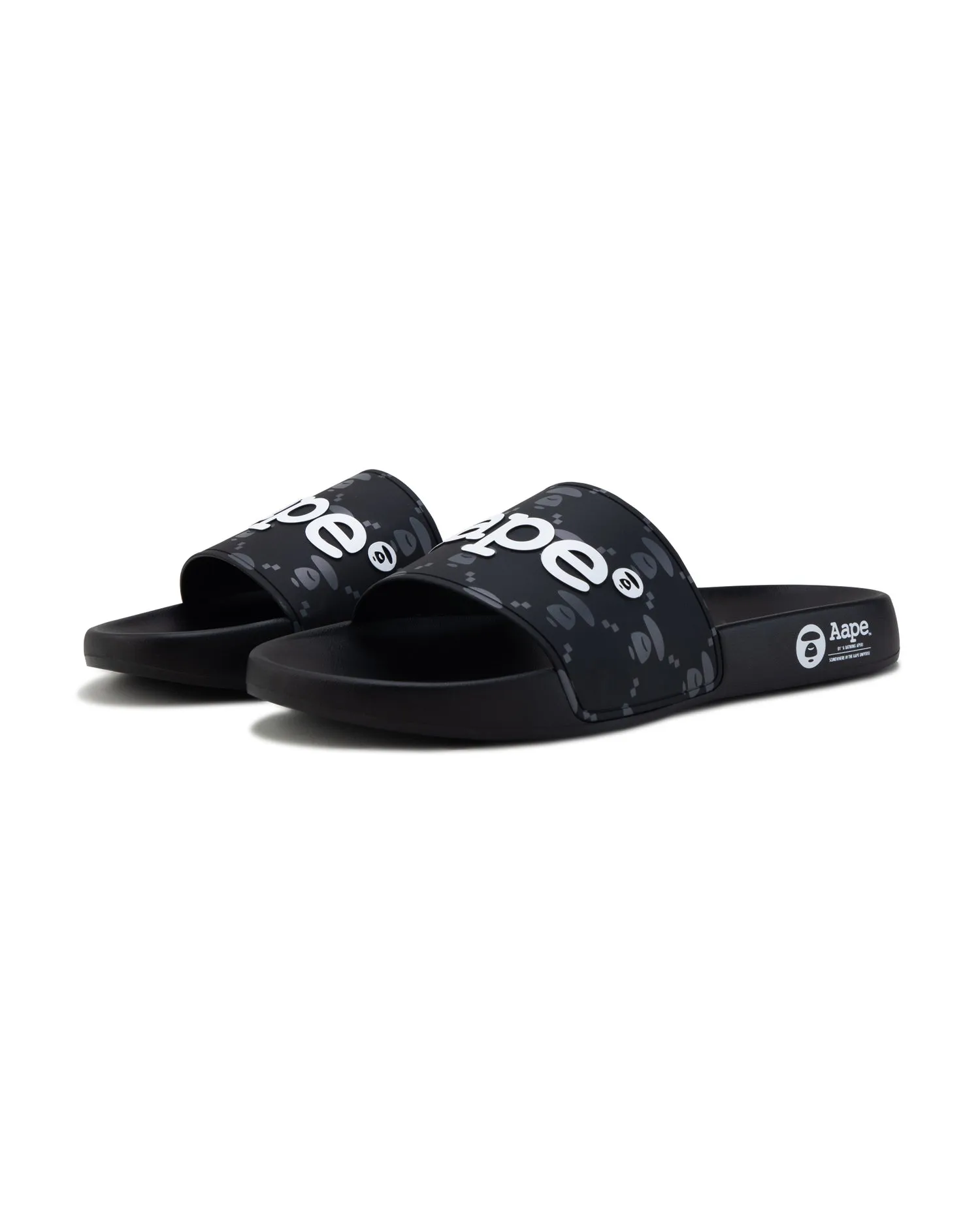 Moonface logo slippers