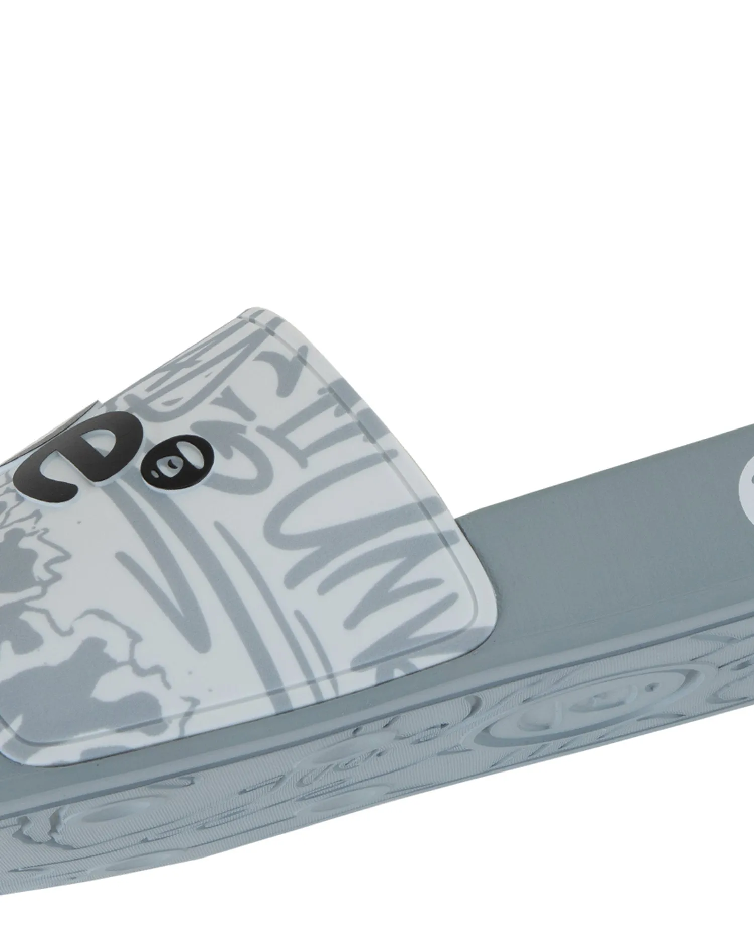 Moonface logo slippers