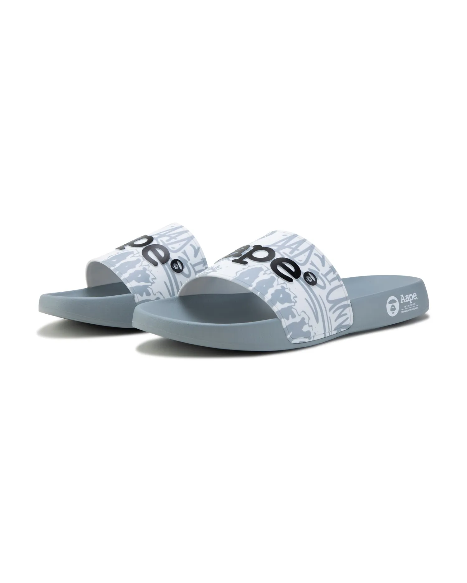 Moonface logo slippers