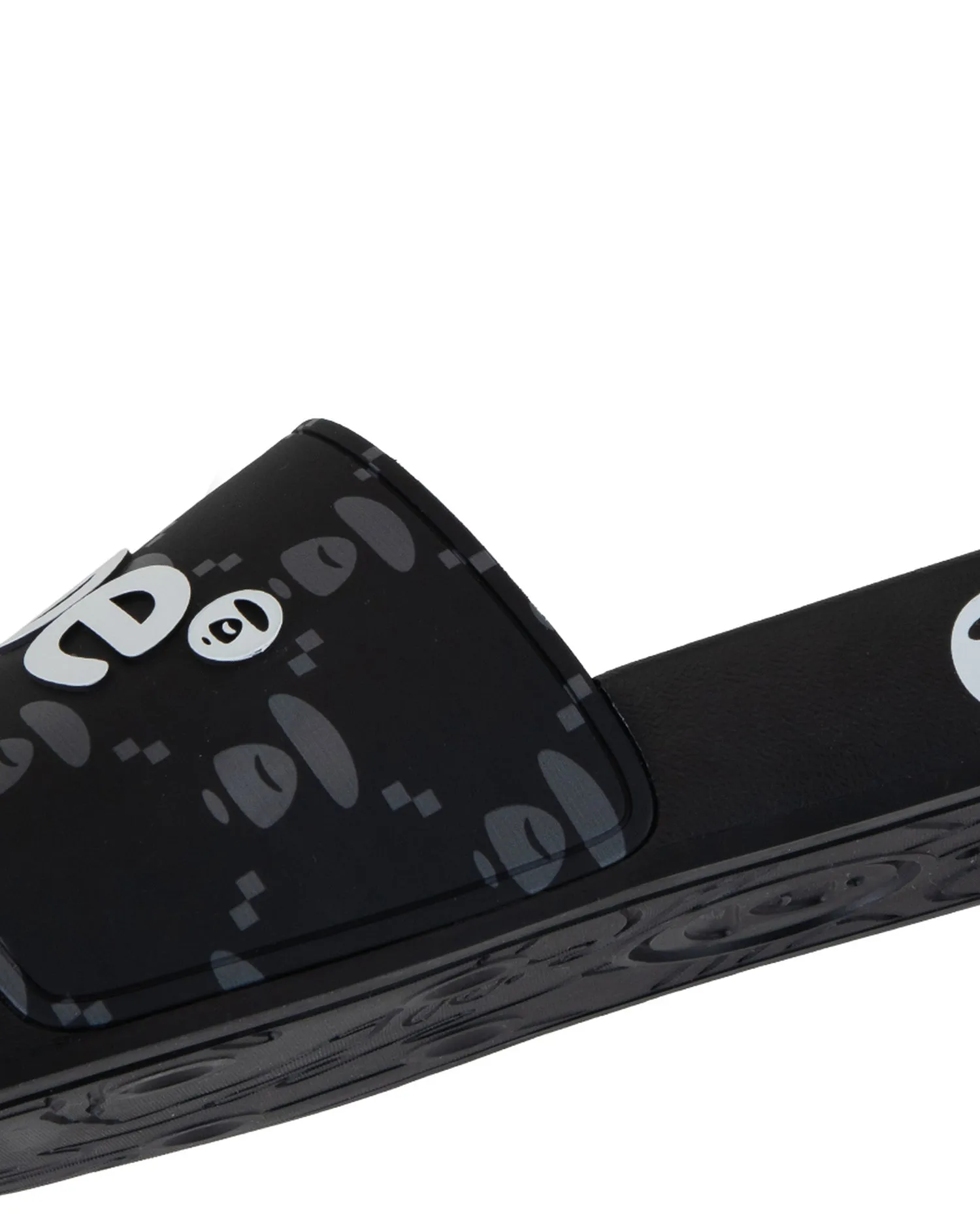 Moonface logo slippers