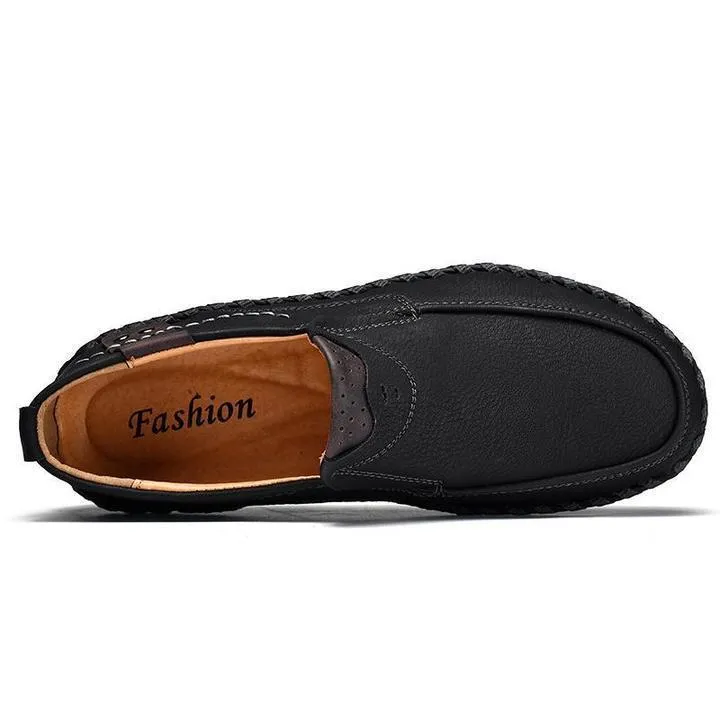 Mostelo™—Men Leather Breathable Moccasins Loafers