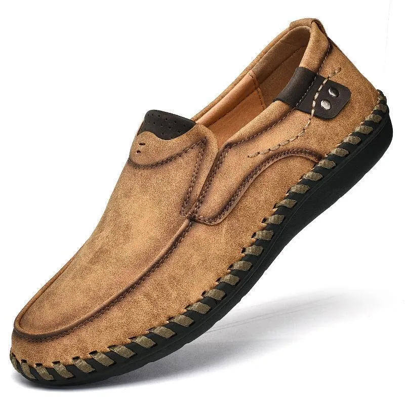 Mostelo™—Men Leather Breathable Moccasins Loafers