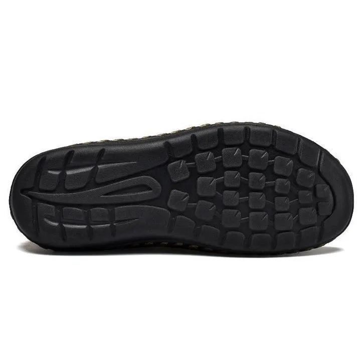 Mostelo™—Men Leather Breathable Moccasins Loafers