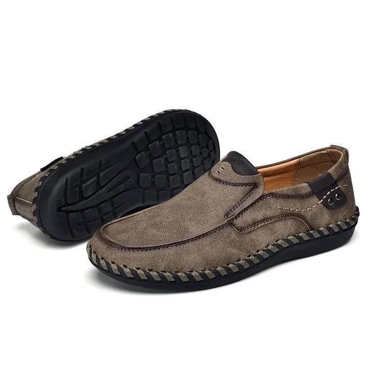 Mostelo™—Men Leather Breathable Moccasins Loafers