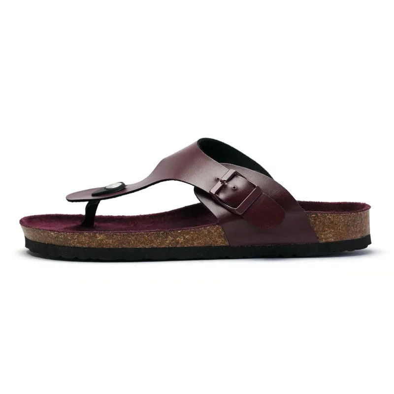Multicolor Beach Student Casual Shoes Cork Women Slippers